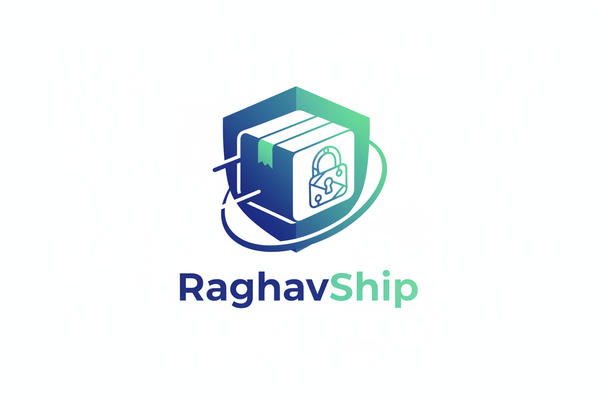 raghavship logo thats ship the product safely and securely to customers